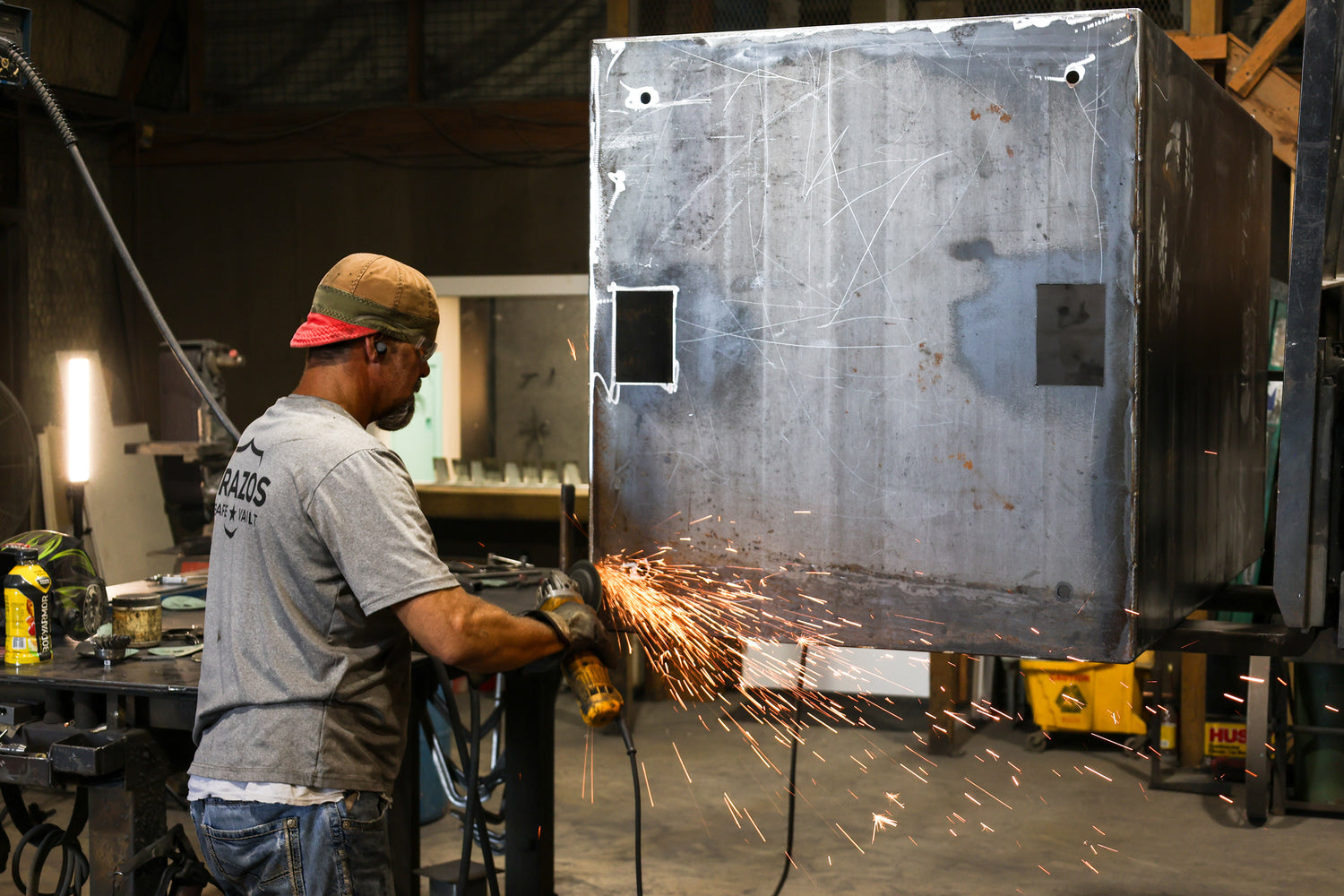 Pre-Cut Power Egress Holes