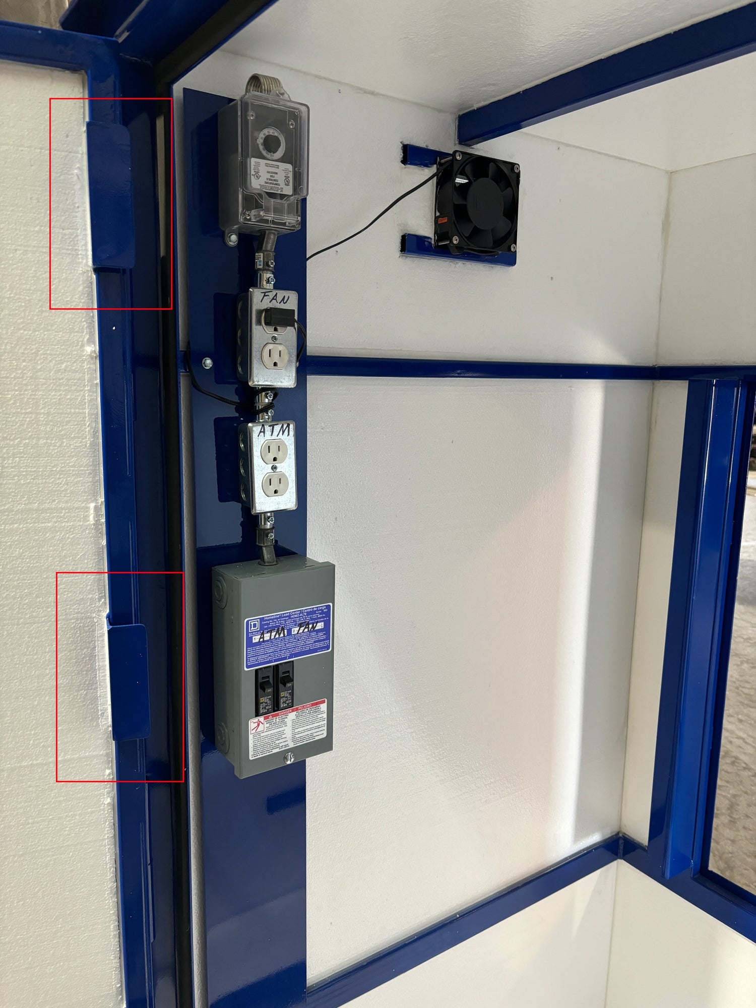 Internal Hinge Relocker